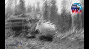 Лесовоз МАЗ 509А - история автомобиля