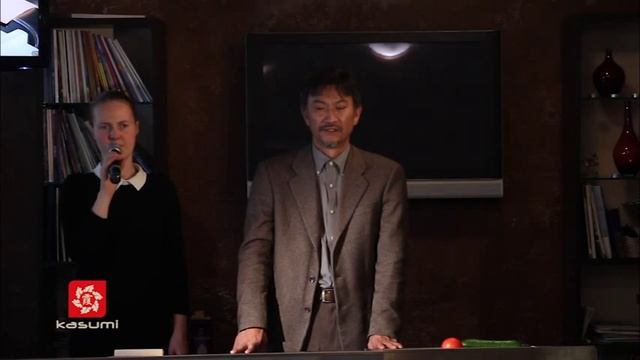 Мастер-класс по заточке японских ножей с Кодзи Хаттори (MASAHIRO). Часть 1