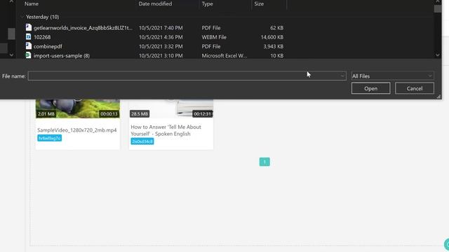 How to upload videos in your Online Course Video Library with LearnWorlds смотреть онлайн