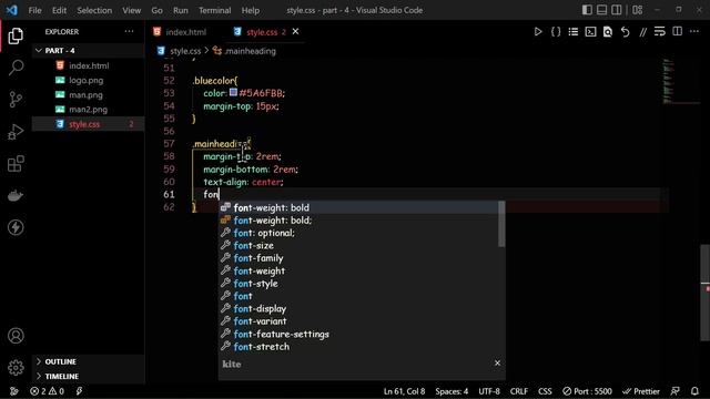 Converting ?Design to ?Website | with Html Css Javascript | Part - 4 смотреть онлайн