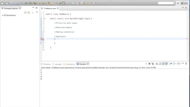 A Beginners Guide to Java Ep.1 - "The Basics" смотреть онлайн