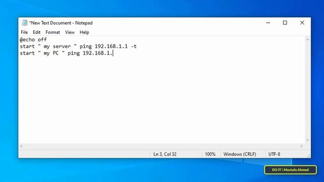 How to Use a Batch File to Ping Multiple IP Adresses смотреть онлайн