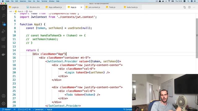 20 - react context and routing смотреть онлайн