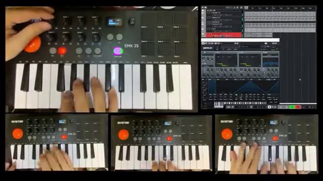 AVATAR MIDI KEYBOARD EMK25/NEW PRODUCT RELEASE/HOW TO PLAY MIDI KEYBAORD DEMO