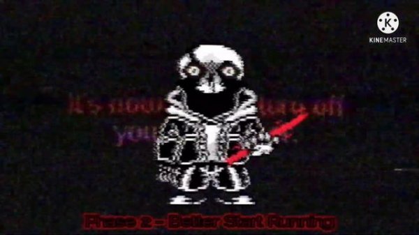 [Undertale: Hacker Ending] - VHS!Sans // "Phase 1 - 3"