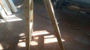 Деревянная стремянка, сделанная своими руками - обзор и фото сборки
