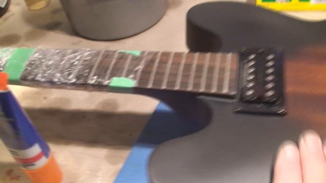 Epiphone Guitar Headstock Repair Part 2 смотреть онлайн
