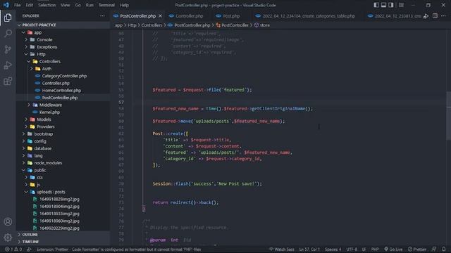 Laravel Image upload - Crud App смотреть онлайн