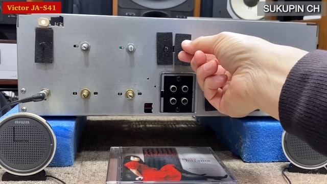 ■詳細分からず買ったけど凄いアンプだった！　I bought it without knowing the details, but it was a great amp!　Victor JA-S4 смотреть онлайн