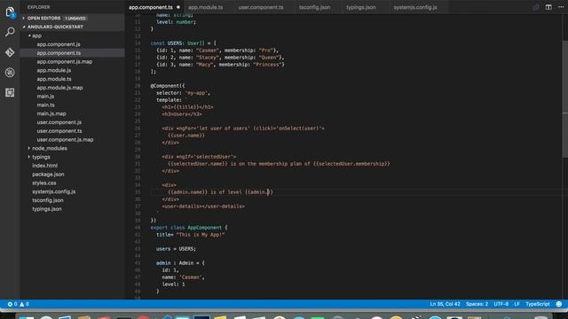 Angular 2 Two Way Data Binding using ngModel смотреть онлайн