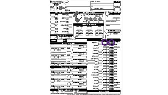 Pathfinder 2e Character Sheet in 7 Minutes or Less смотреть онлайн