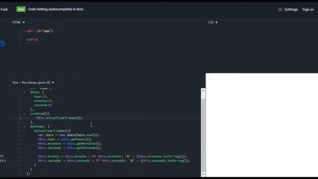 Como hacer un reloj dinamico en Vue js 2 | JavaScript смотреть онлайн