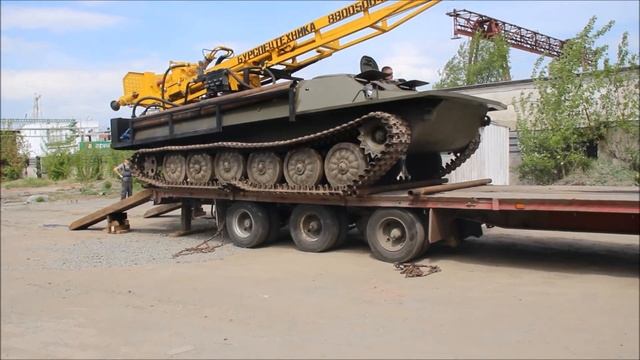 Отгрузка в Комсомольск-на-Амуре. Буровая установка УРБ 2А2 на базе МТЛБ от Бурспецтехники смотреть онлайн