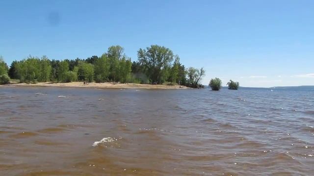 Жигулевское море. Муравьиные острова около Тольятти... смотреть онлайн
