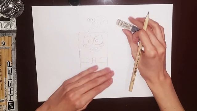 ASMR. SpongeBob SquarePants. АСМР. Video to help you sleep?. Рисуем Губку Боба?. смотреть онлайн