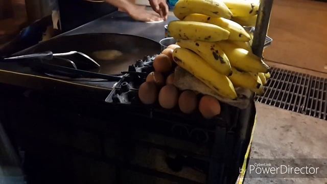 Тайские блинчики Роти / банановые блинчики / смотреть онлайн