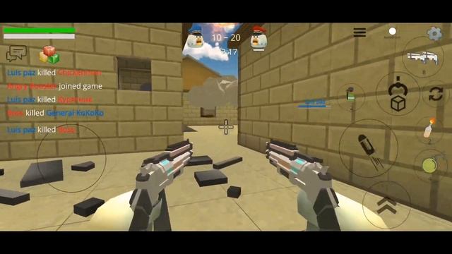 CHICKEN GUN GAME PRO VS HACKER || ONLINE GAMES FOR ANDROID FHD смотреть онлайн