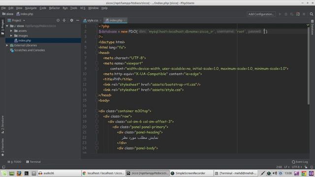 آموزش فوق العاده کامل php از مبتدی تا پیشرفته جلسه 37 sinashow смотреть онлайн
