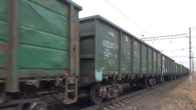 Электровозы ВЛ80С-291 и ВЛ80С-1511/1499 с грузовыми поездами смотреть онлайн