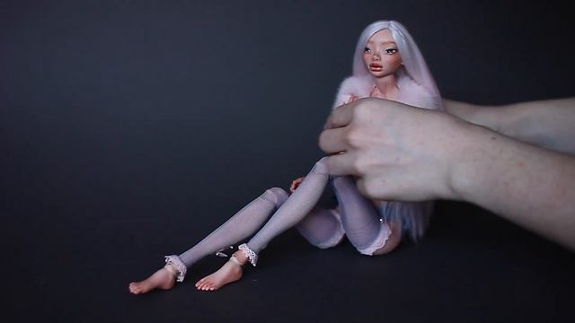 REVIEW MY NEW PORCELAIN BJD // МОЯ ФАРФОРОВАЯ ШАРНИРНАЯ КУКЛА смотреть онлайн