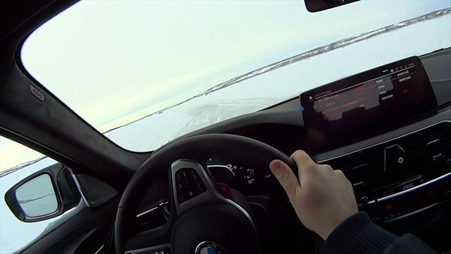 BMW Driving Experience Мурманск озеро Канентъявр 2021 год