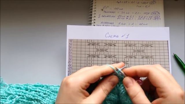 Вяжем красивый весенний кардиган МК часть 1 смотреть онлайн
