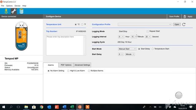 How to configure a tempod datalogger part1 смотреть онлайн