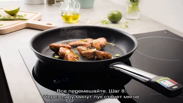 Свинина кусочками жареная на сковороде с луком смотреть онлайн