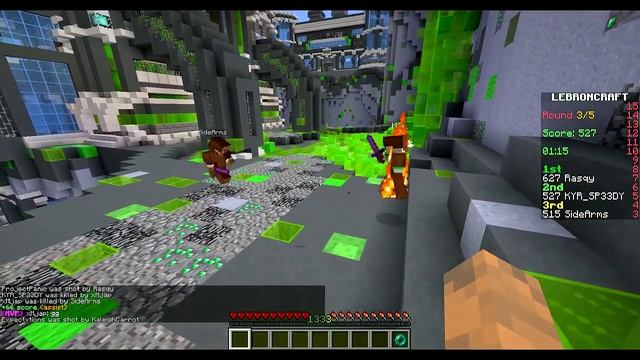 Minecraft - XP WARS! (Slime Time Live!) смотреть онлайн