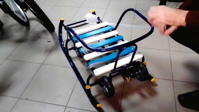 Санки на колесах смотреть онлайн