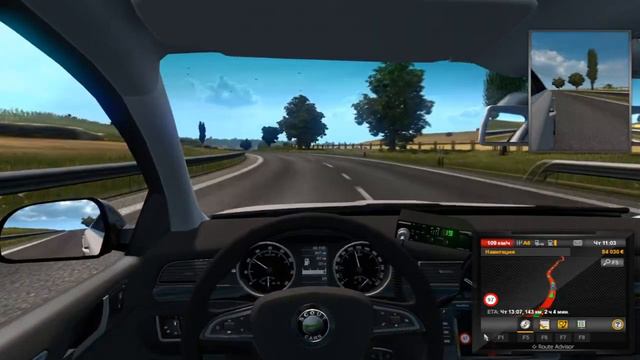 Euro Truck Simulator 2 КРУГОСВЕТНОЕ ПУТЕШЕСТВИЕ смотреть онлайн