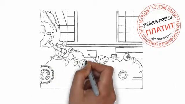 Как красиво нарисовать собранную машину смотреть онлайн