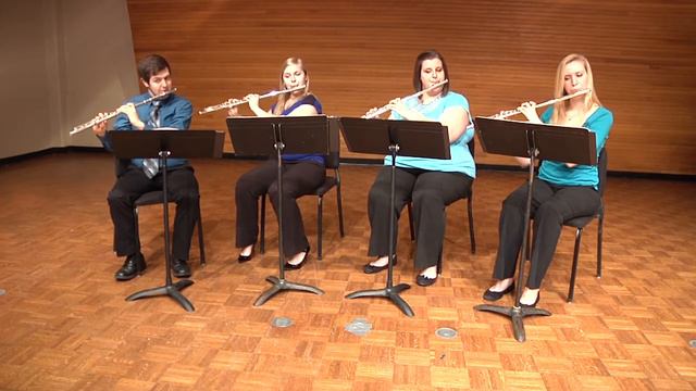 Shimmering Silver Flute Quartet: O Perfect Love смотреть онлайн
