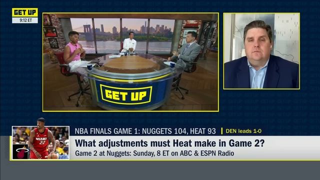 Brian Windhorst on the adjustments the Heat need to make in Game 2 | Get Up смотреть онлайн