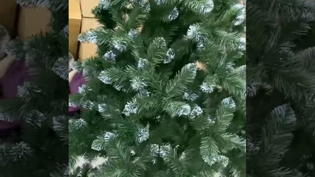 Новогодняя искуственная елка Карпатская смотреть онлайн