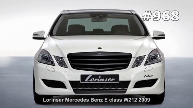 #968. Lorinser Mercedes Benz E class W212 2009 (Концепт и тюнинг) смотреть онлайн