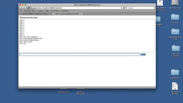 Gan's PHP Chat Box смотреть онлайн