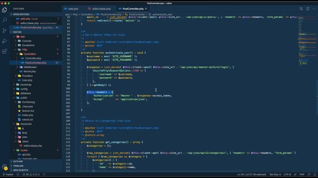 Laravel and WordPress API - Project Demo смотреть онлайн
