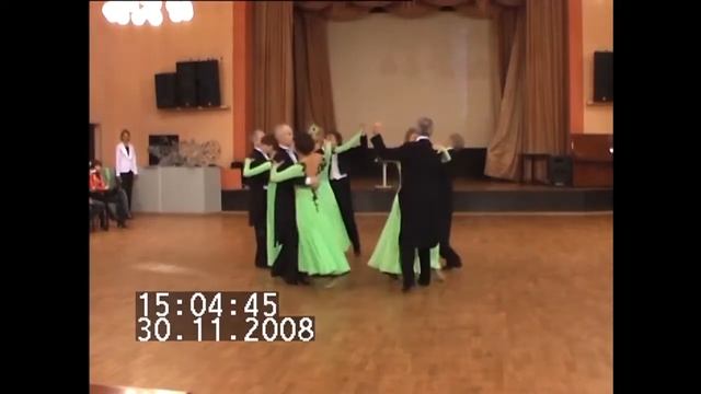 20081130 Ансамбль бального танца "Этюд". "Вальс с фигурами". смотреть онлайн