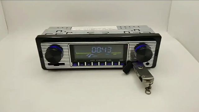 Современная Автомагнитола в Ретро стиле. смотреть онлайн