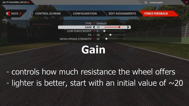 Automobilista 2 - How to Set Your Force Feedback (FFB) смотреть онлайн