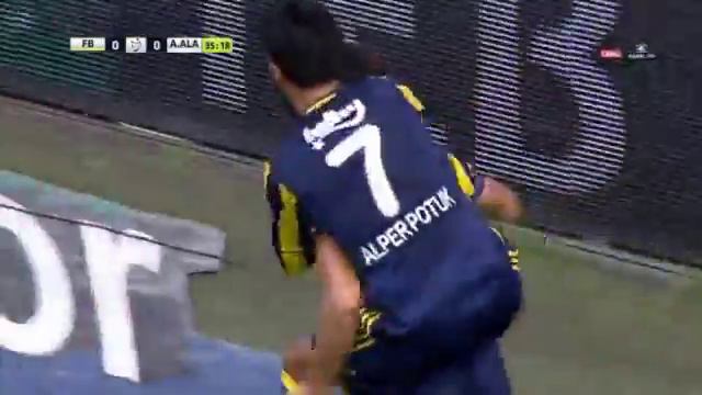 Mehmet Topal Gol - Fenerbahçe Alanyaspor смотреть онлайн