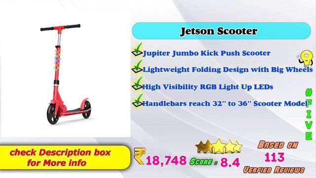 ✅ Top 5 Best Kick Scooter In India 2024 With Price |Electric Scooter Review & Comparison смотреть онлайн