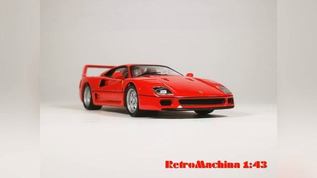 Ferrari F40 / IXO / 1:43 смотреть онлайн