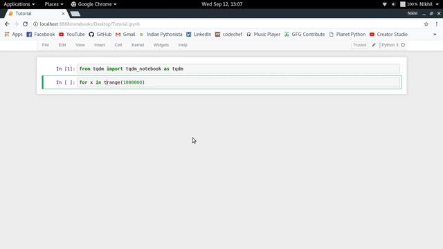 Progress Bar in Jupyter Notebook смотреть онлайн