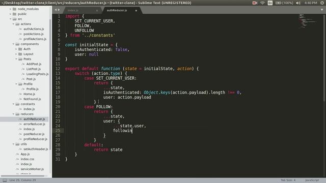 Fullstack Twitter Clone with Nodejs, Express, MongoDB, React - Part 21 смотреть онлайн