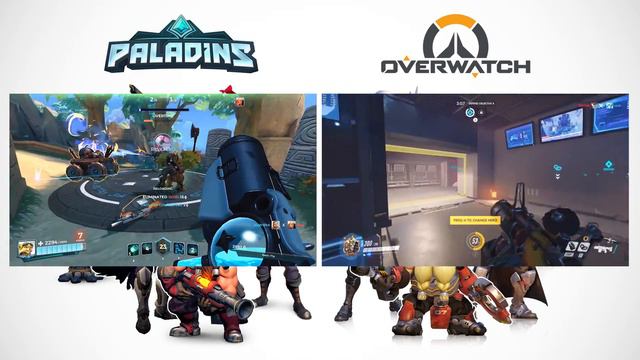 Who wore it better? - A look at Overwatch and Paladins смотреть онлайн