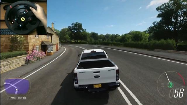 Ford Ranger Raptor | Realistic offroading - Forza Horizon 4 |Thrustmaster T300 RS Ferrari Gameplay смотреть онлайн