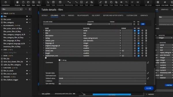 Luna Modeler | Database design tool | Key features