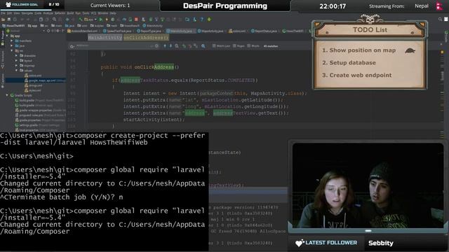 DesPair Programming #3 | Making "HowsTheWiFi" Android app - Episode 3: Web Backend смотреть онлайн